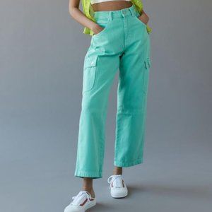Urban Outfitters BDG Baggy Cargo Green